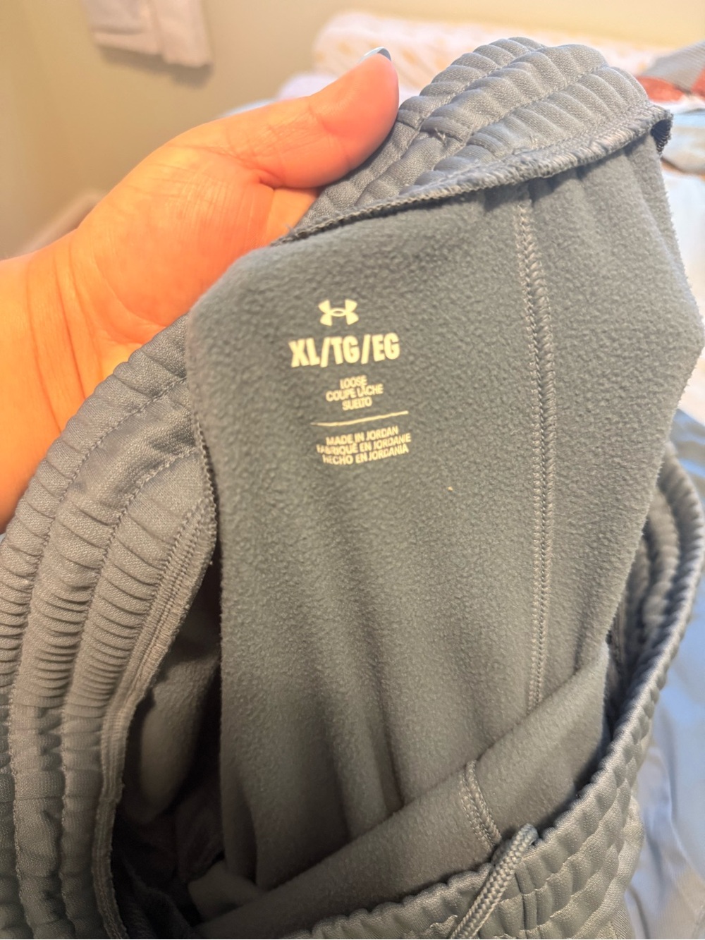 Under Armour Slate Blue Active Hoodie - Picture 3 of 3